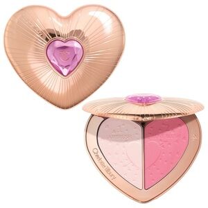 CHARLOTTE TILBURY PILLOW TALK BEAUTY SOULMATES FACE PALETTE IN FLAWLESS PINK